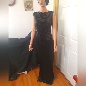 Muxxn boutique black evening dress